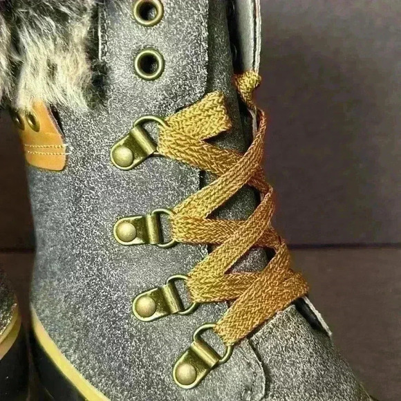 Sporto Alaska Dee Dee Duck Boot Waterproof Faux Fur NWT Women’s Size 7 - Picture 6 of 16